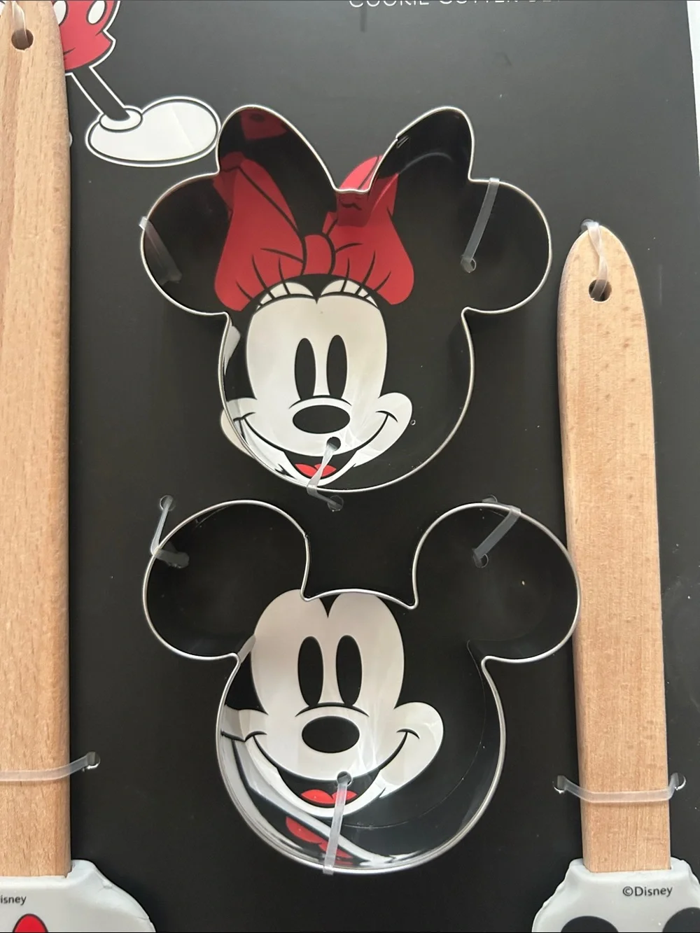 Disney Mickey Mouse Silicon Spatula & Cookie Cutter Set